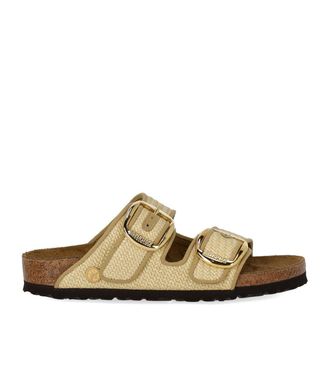 Birkenstock CIABATTA ARIZONA RAFFIA BIG BUCKLE NATURAL BIRKENSTOCK