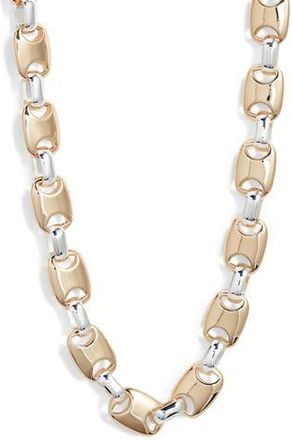 Open Edit Mariner Link Collar Necklace in Gold- Silver at Nordstrom Rack