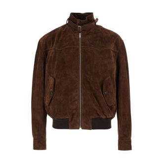 Alexander McQueen Heren, Jassen, Bruin, Maat: M Su&egrave;de