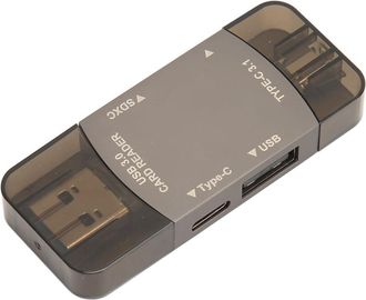 OEM Lector De Tarjetas Sd De Alta Velocidad, Universal 3 En 1 Para Adaptadores Otg, Plug And Play, Compatible Con Unidades Flash Usb Micro Sdxc Y Disposit