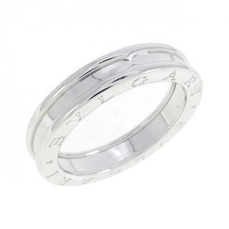 Bulgari White Gold White Gold (18K) Band Ring (Pre-Owned)
