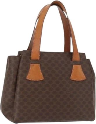 Celine Pre-owned Handbags, female, Brown, Size: ONE SIZE Pre-owned Vintage Plastic Handbag