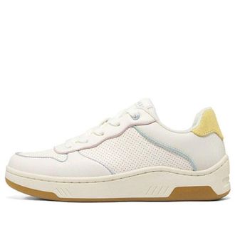 Skechers (WMNS) Skechers Upbeats White Yellow Blue 155606-WMLT