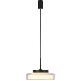 Searchlight Searchlight Puck Sospensione bagno 1 luce, nero opaco 3000K IP44
