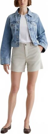 AG - Adriano Goldschmied Jude Relaxed Fit Short In Pumice