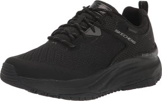 Skechers Mens 237336 BBK Sneaker, Black Mesh/Synthetic/Black Trim, 6.5 UK