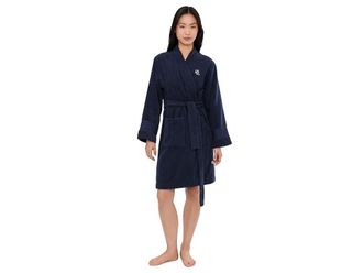 Lauren Ralph Lauren Terry Greenwich Robe Womens Jumpsuit & Rompers One Piece Navy : XL (US 16-18), Cotton