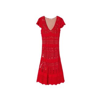 Twinset Mujer, Vestidos, Rojo, Talla: S