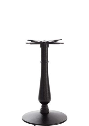 Netfurniture Black Cast Iron C Elabra Table Base - Medium - Height - 720 Mm