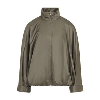 Carven Blouson Trapuntato - - Jackets - Donna - Verde - S