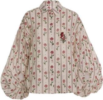 Agua Bendita Agar Quebrada Blouse in Multi at Nordstrom, Size X-Small