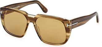 Tom Ford FT1025 56N Havana/Green