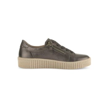 Gabor Moderne damessneaker voor dagelijks comfort - Dames - Schoenen - Grijs - Maat: 41 EU