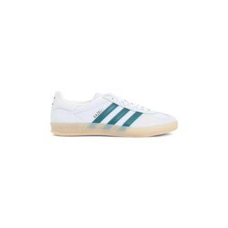 adidas Gazelle Indoor Schoenen - Heren - Sneakers - Wit - 44 1/2 EU - Leer - Schoenen