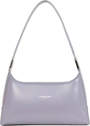 Lancaster Rectangle Zip Bag M Suave Ace - Dames - Tassen - Paars - Maat: ONE Size Leer