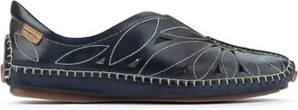 Pikolinos Blauwe Damesloafer - Hoge Kwaliteit - Dames - Loafers - Blauw - 38 EU - Leer - Schoenen