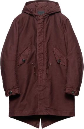 Prada Piumino con cappuccio - Rosso