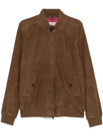 Baracuta Brown Suede Jacket