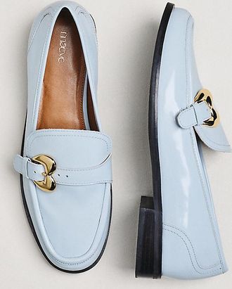 Maeve Heart Buckle Loafers