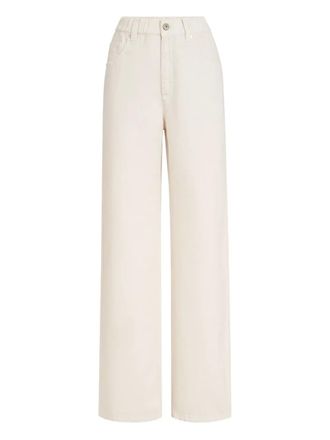 Brunello Cucinelli button-fastening trousers - Neutrals