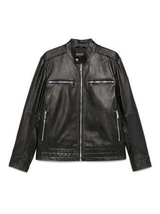 Karl Lagerfeld leather jacket - Black