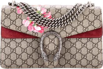 Gucci Dionysus GG Coated canvas kleine schoudertas met bloemenprint - Bruin