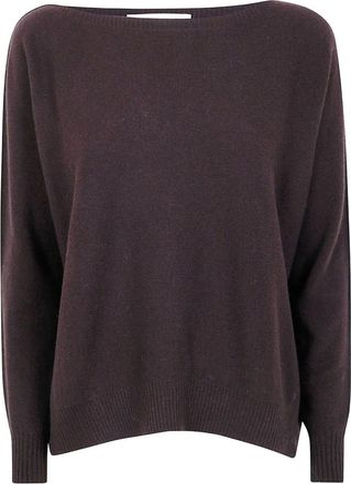 D.exterior D. EXTERIOR Cashmere Merinos Oversized Boatneck Sweater