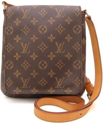 Louis Vuitton Pre-owned Vintage Monogram Schoudertas - Dames - Vintage Schoudertas - Bruin - ONE Size - Vintage