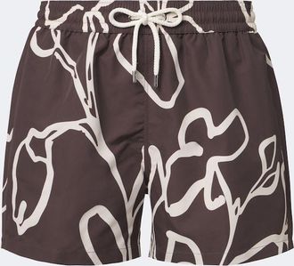 Frescobol Carioca Rio printed swim trunks
