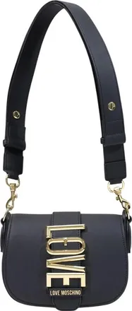 Love Moschino Tassen, Dames, Zwart, ONE Size, Medium Shoulder Bag