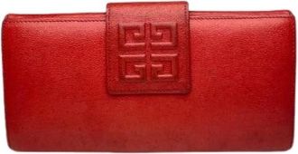 Givenchy Pre-owned Wallets, female, Red, Size: ONE SIZE Pre-owned Wallet