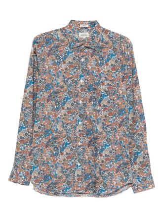Hartford floral-print shirt - Blue