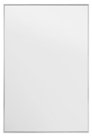MirrorOutlet Silver Aluminium Edged Wall Mirror 47 X 31 120 X 80CM | Size: 1 Pack
