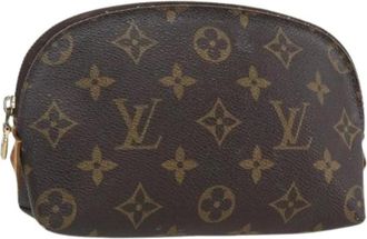 Louis Vuitton Pre-owned Mini Bags, female, Brown, Size: ONE SIZE Pre-owned Canvas Mini Bag
