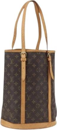 Louis Vuitton Pre-owned Bucket Bag - Dames - Vintage Tas - Bruin - ONE Size - Vintage