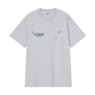 Carhartt Work in Progress Carhartt Wip, T-Shirts, male, Gray, Size: 2XL C Trip T-Shirt