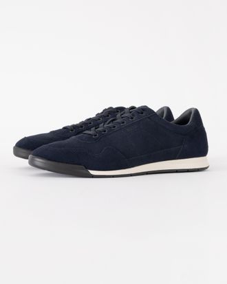 Boss Orange by Hugo Boss Mens sdhsd Trainers in Navy Suede - Size UK 8