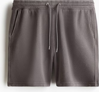 H&M Sweatshorts in Regular Fit - Grau
