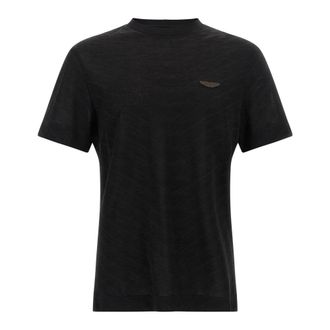 HUGO BOSS Tops, Heren, Zwart, XL, Katoen, C-Thompson 180 T-shirt