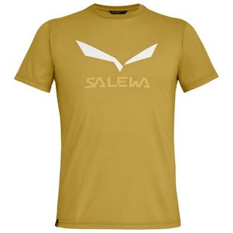 Salewa Solidlogo Dry T-Shirt Funktionsshirt f&uuml;r Herren | beige