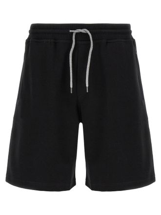 Brunello Cucinelli Mens Cotton Blend Bermuda Shorts