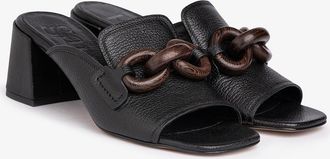 Pedro Garcia Slingback heel in black leather | Umita | Spring summer 26