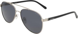 Nautica Mens Aviator Sunglasses