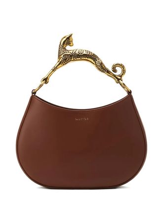 Lanvin Cat leather bag - Brown
