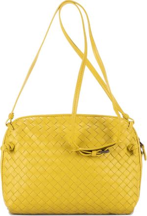 Bottega Veneta Borsa a spalla Intrecciato - Giallo