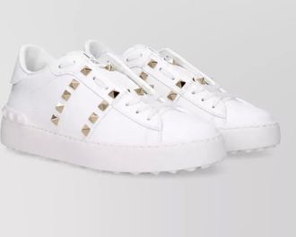 Valentino Garavani leather rockstud low-top sneakers
