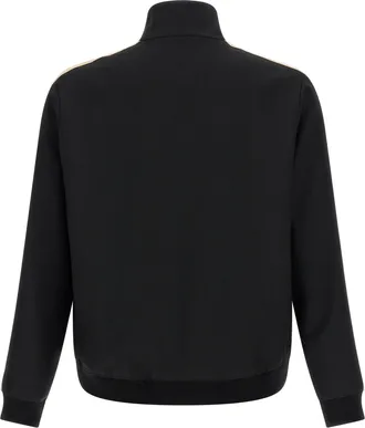 Valentino Garavani Mens Black Polyester Sweatshirt Clothing