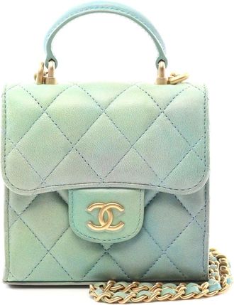 Chanel Mini Matelasse Leather Chain Shoulder Bag