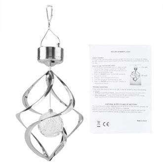 OEM Campana De Viento Robusta Y Duradera, Ecol&oacute;gica, De Tama&ntilde;o Peque&ntilde;o, Alimentada Por Energ&iacute;a Solar, Para Jard&iacute;n Y Patio -crezuo