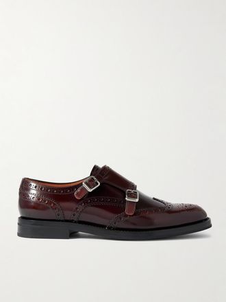 Churchs Brogue In Pelle Lana R - Marrone